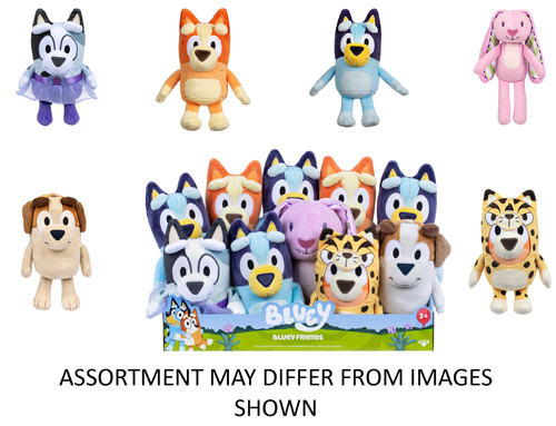 Bluey S14 Single Plush assorted - Friends