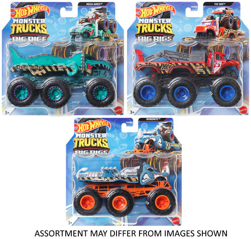 Hot Wheels Monster Trucks Big Rigs assorted