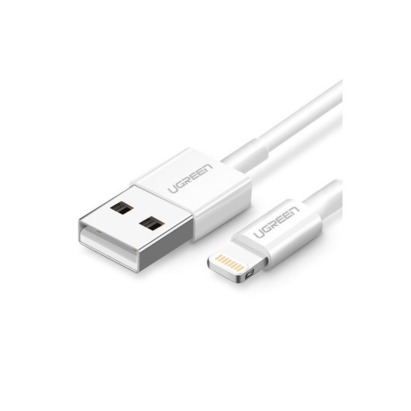 20728 Ugreen USB-A to Lighting cable MFI Certified - 1M White