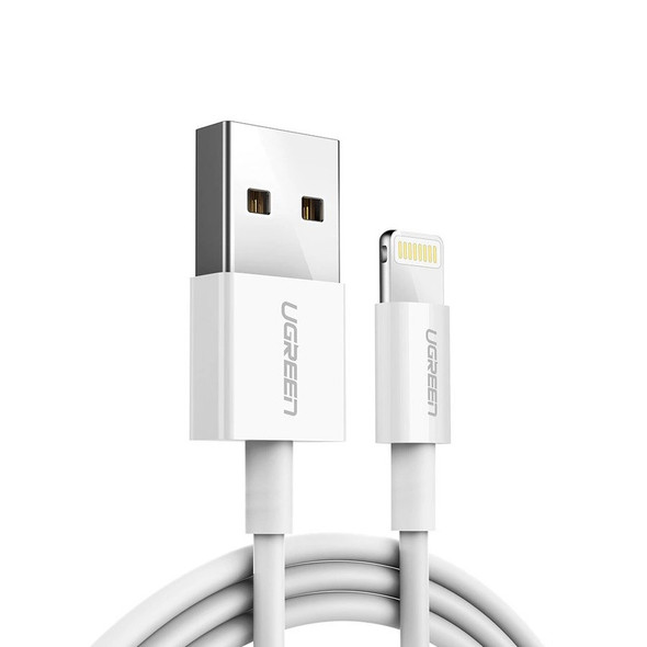 20728 Ugreen USB-A to Lighting cable MFI Certified - 1M White
