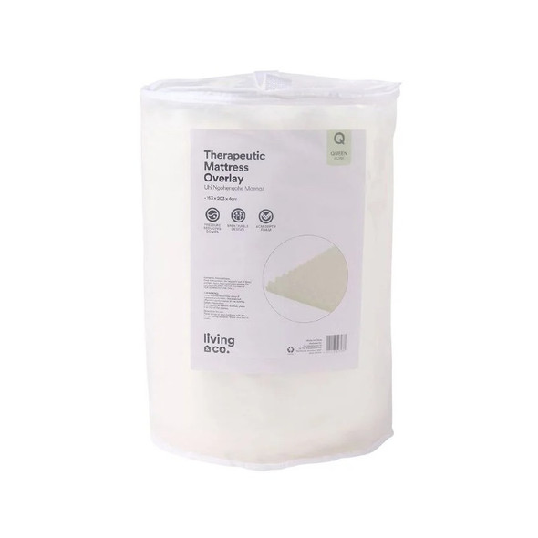 Living & Co Therapeutic Mattress Overlay White King