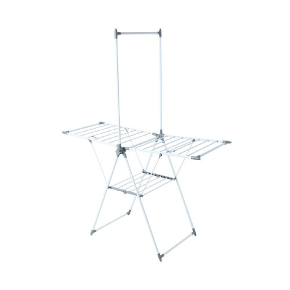 Living & Co Winged Steel Airer with Rod