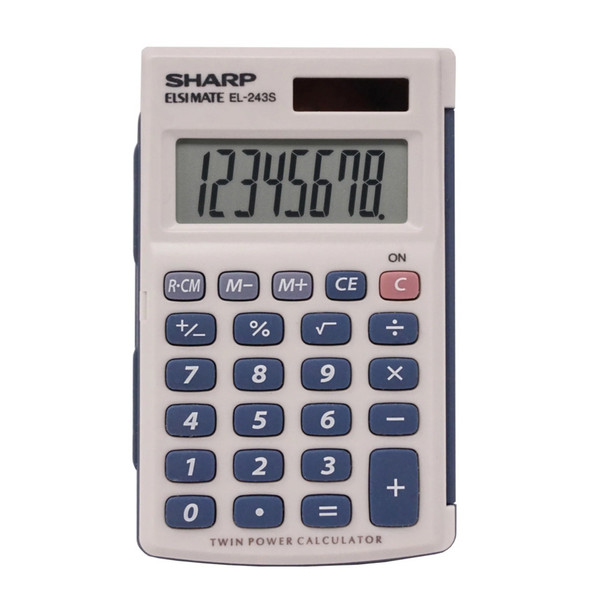 Sharp 8-Digit Pocket Calculator