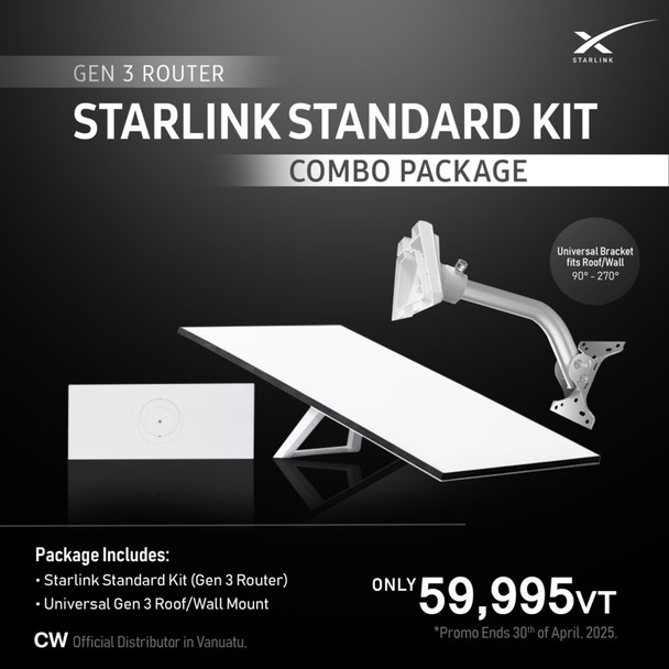 Starlink Standard Kit + Mount