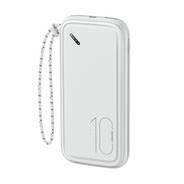 10000mAh Dual USB PowerBank Wht