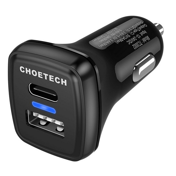 Dual Port Car Charger USB 3.0 &