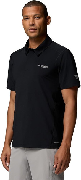 MEN POLO BLACK  2XL