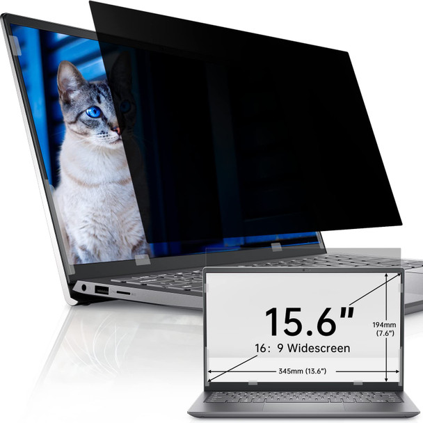 Privacy Screen Protector for 13.6" Laptop