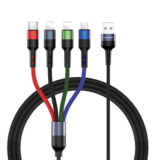 USAMS SJ317 U26 4-in-1 Braided