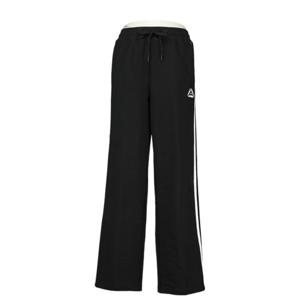 WOMEN Knitted Pants  BLK M