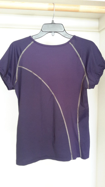 WOMEN Round Neck  PRPLE M
