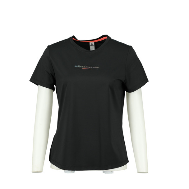 WOMEN Round Neck Shirt BLK 2XL