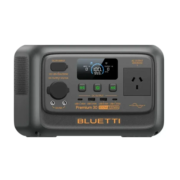 Bluetti Premium 30 V2, 600W, 320Wh Portable Power Station