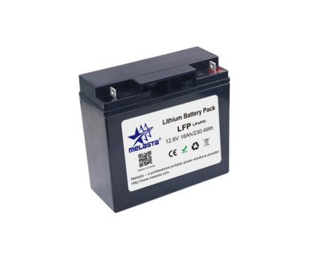 12.8V/18AH LiFePO4 Battrey 50 W
