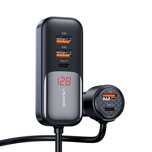 165W 2C+3U PPS 5-Port Fast Car Charger