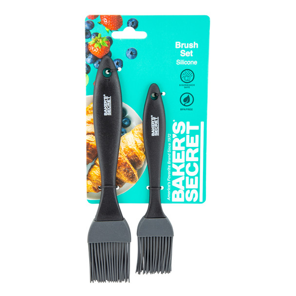 2pcs Silicone Brush Set