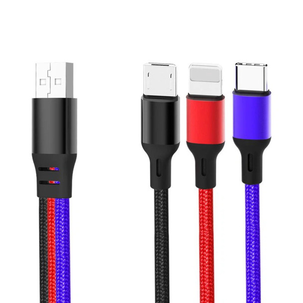 4IN1 Braided Charging Cable 1.2