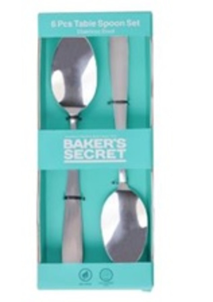 6pcs SS Dinner Spoon
