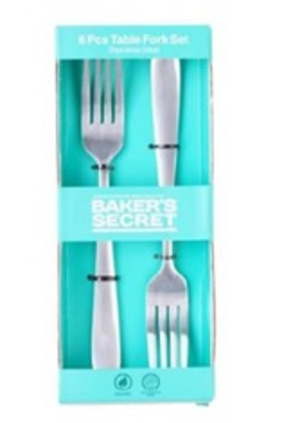 6pcs SS Fork