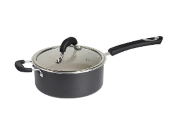 Aluminum Sauce Pan with Lid 22c
