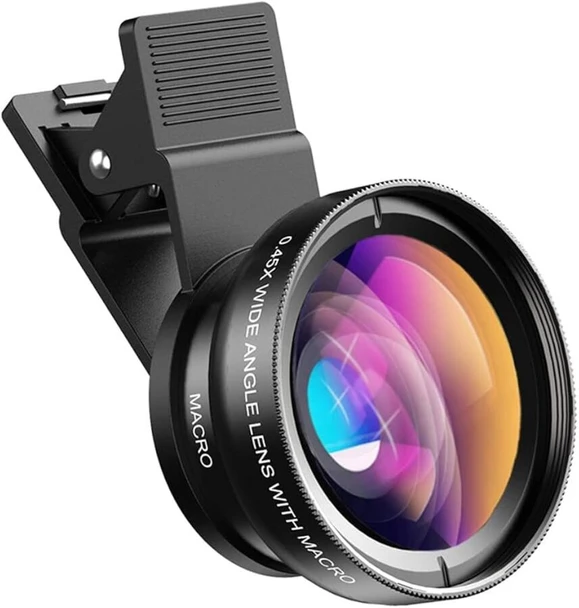 angle and macro lens