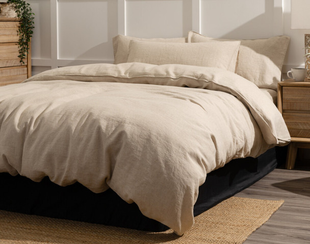 Beige  King-size Bed sheet