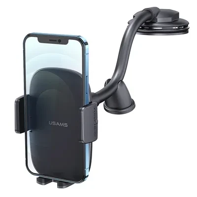Car Center Console Retractable Phone Holder