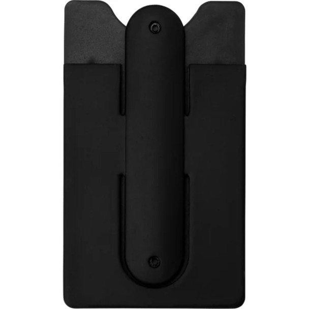 Card Holder With Stand Black