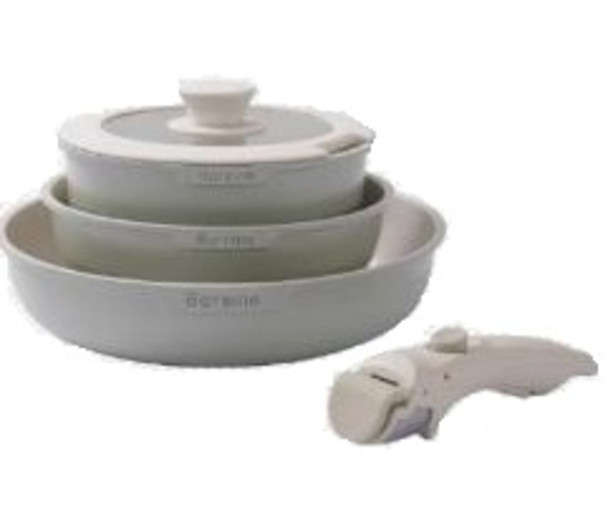 Cast Aluminum 5-Piece Cookware