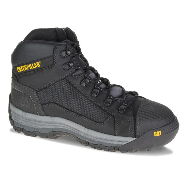 Convex Mid ZipSide Boot Blk 8