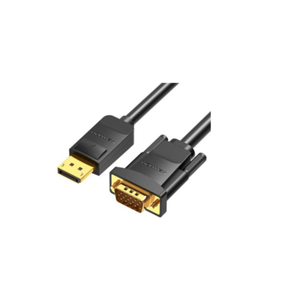 DP to VGA Cable 2M Black