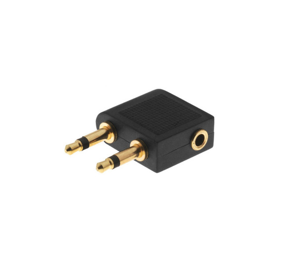 Dual 3.5mm Male to 3.5mm Fe