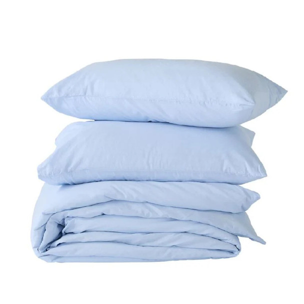 Duvet Cotton Santorini Blue Kin