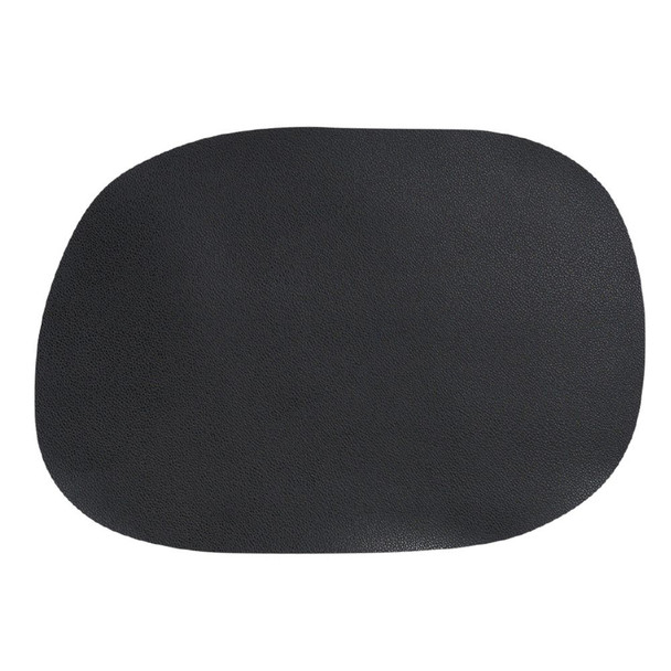 Faux Leather Oval Placemat