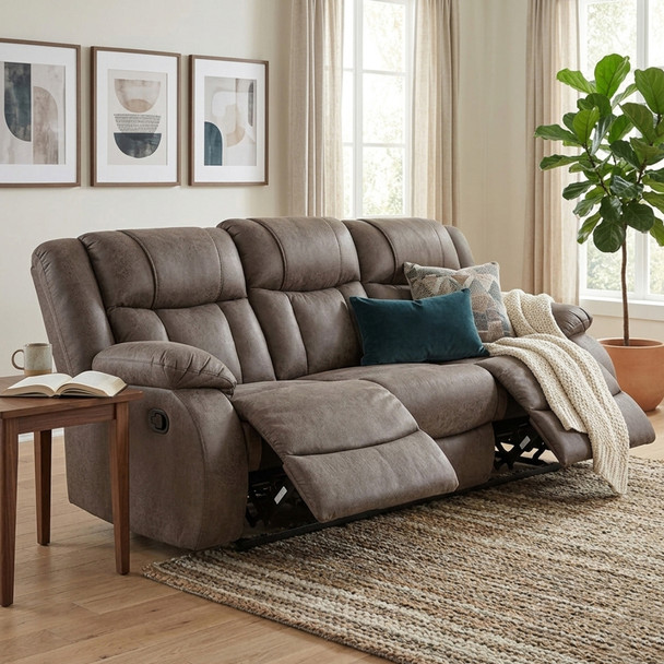 First Base Reclining Sofa