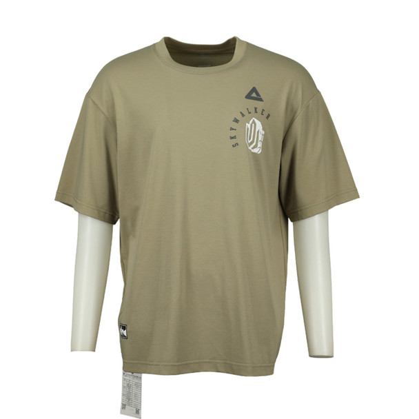 MEN Round Neck Shirt  GRN S