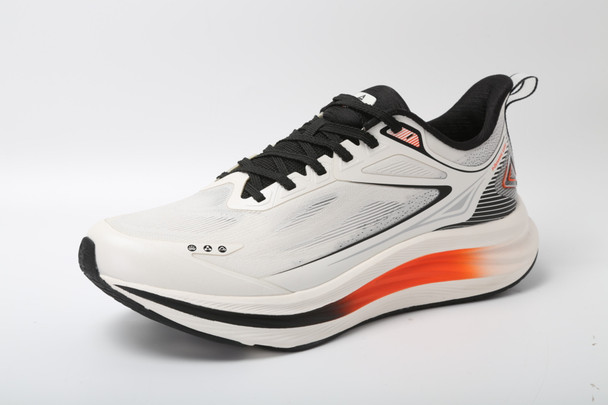 MENS Running Shoes WHT/BLK 44