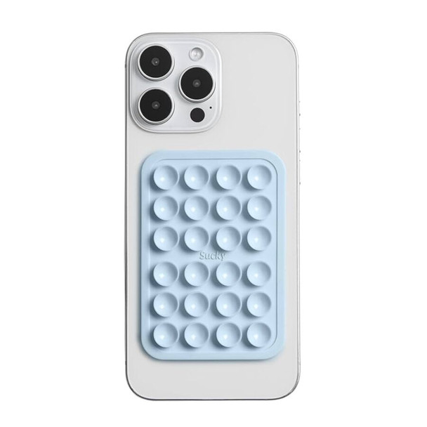 Phone silicone sucker LBlue