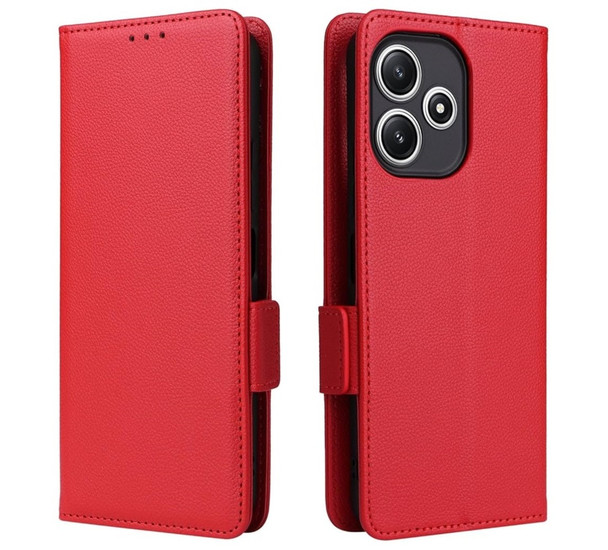 POCO M6 Pro Flip Case  Red