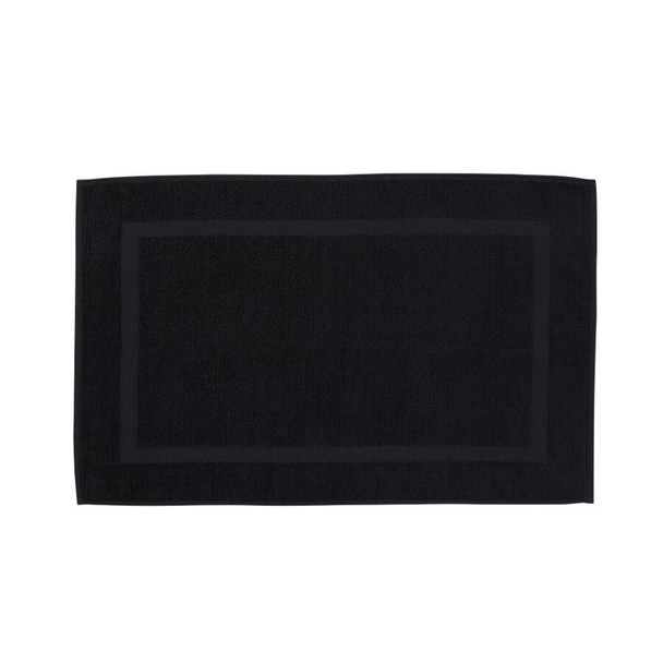 Terry Bath Mat Charcoal 50cm