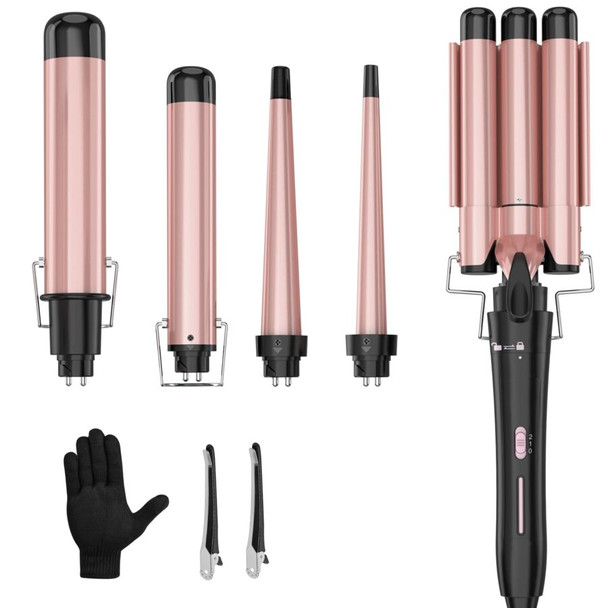 Triple-Wand Curling Iron
