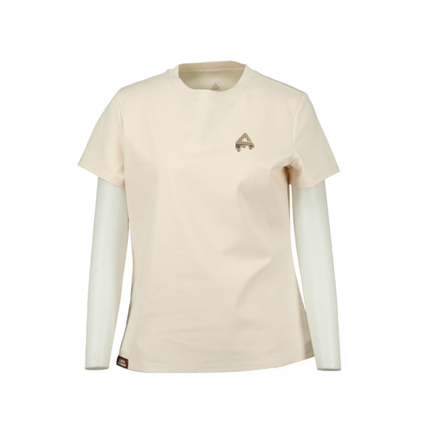 WOMEN Round Neck BEIGE 3XL