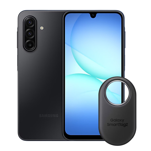Package - Samsung A17 Black + Smart Tag 2