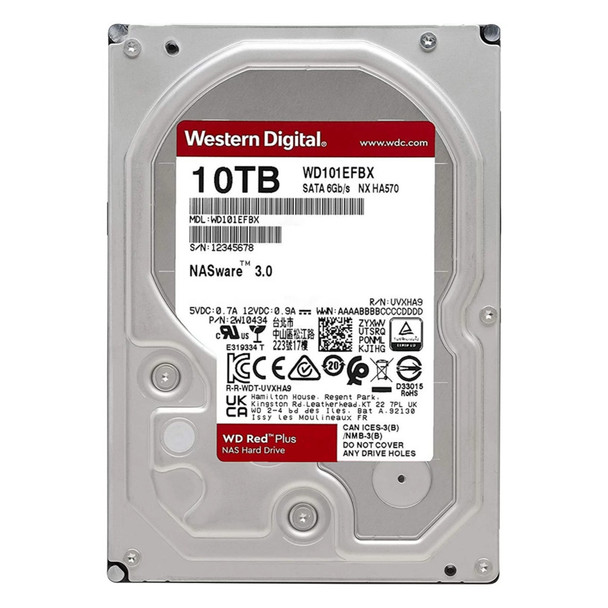 Western Digital WD Purple Pro 24TB 3.5" Surveillance HDD 7200RPM 512MB SATA3 265MB