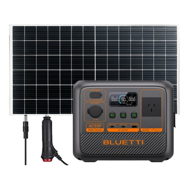 Bluetti AC50P 700W/504Wh - 200W Solar Panel