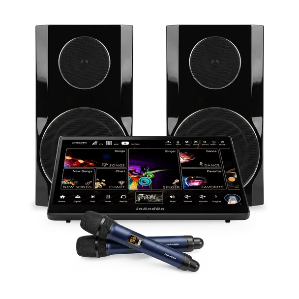 KD9MAX: 5-in-1 Complete Karaoke Set (with Dual 6.5inch Speakers) 500GB