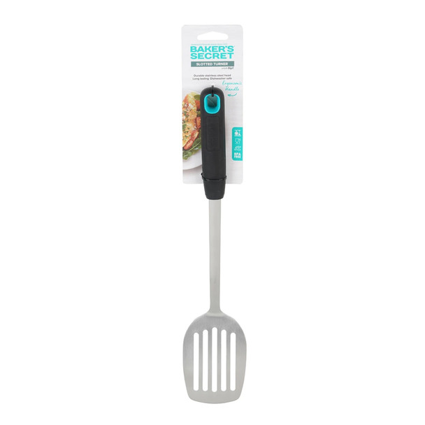 Stainless Steel Slotted Turner 14.9" 