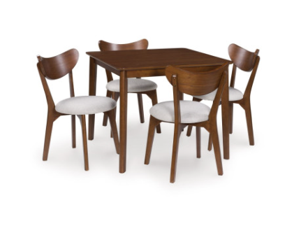 Fraddoni 5-Piece Dining Set D5832-225 Brown