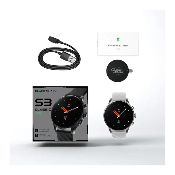 Black Shark S3  Smartwatch BS-W2410 Silver 