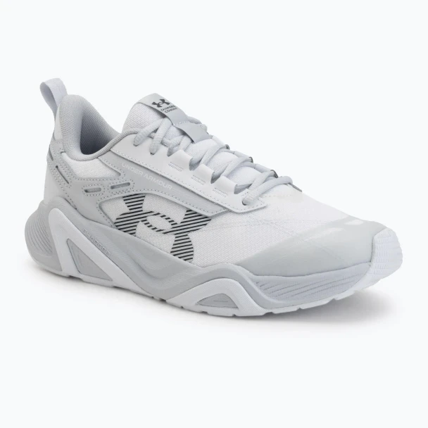Under Armour Mens Charged Commit TR 5 White/HaloGray/Castlerock